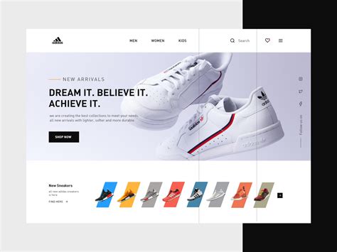 adidas home page